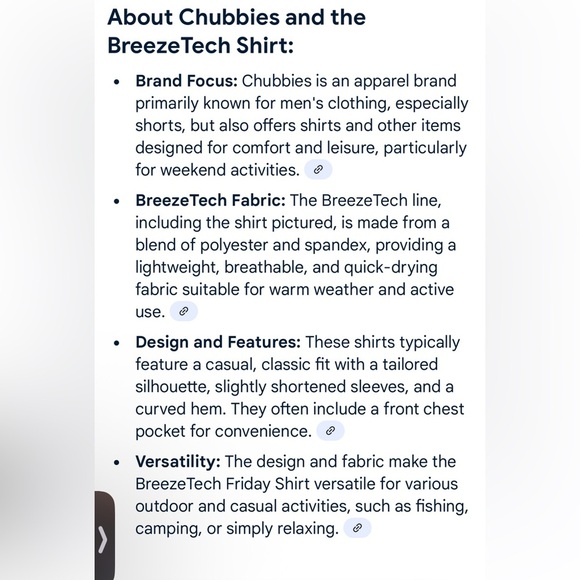 NWT Chubbies Fridays Breeze Tech Short Sleeve Shirt Hawaiian Men Size Small - Picture 2 of 10